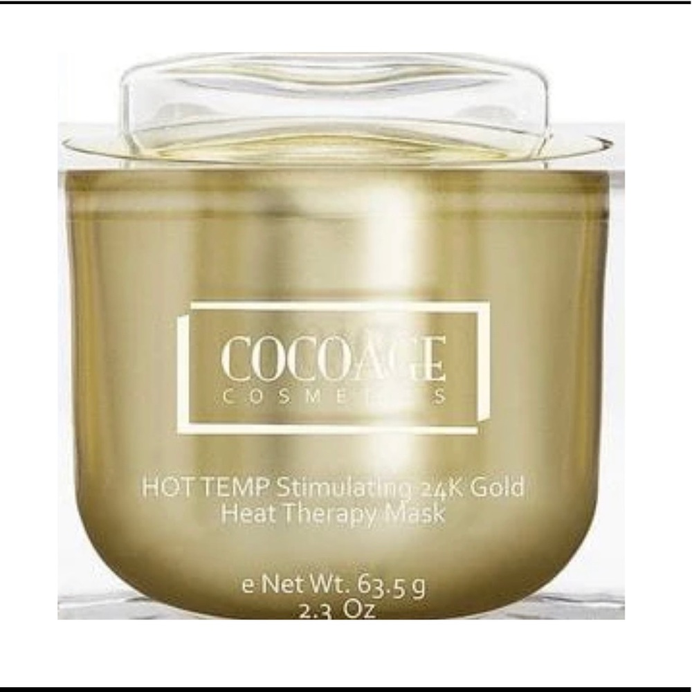 Cocoa’ge - Hot Temp Stimulating 24k Gold Heat Therapy Mask